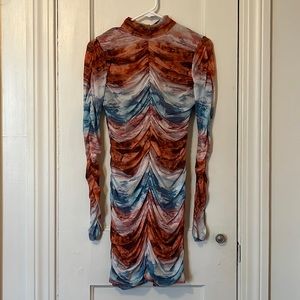 Scrunched Bodycon Dress